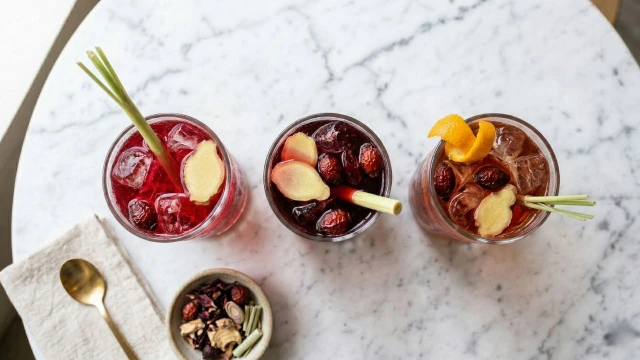 히비스커스차 블렌딩 레시피 로즈힙 생강 레몬그라스 조합 허브티 만들기