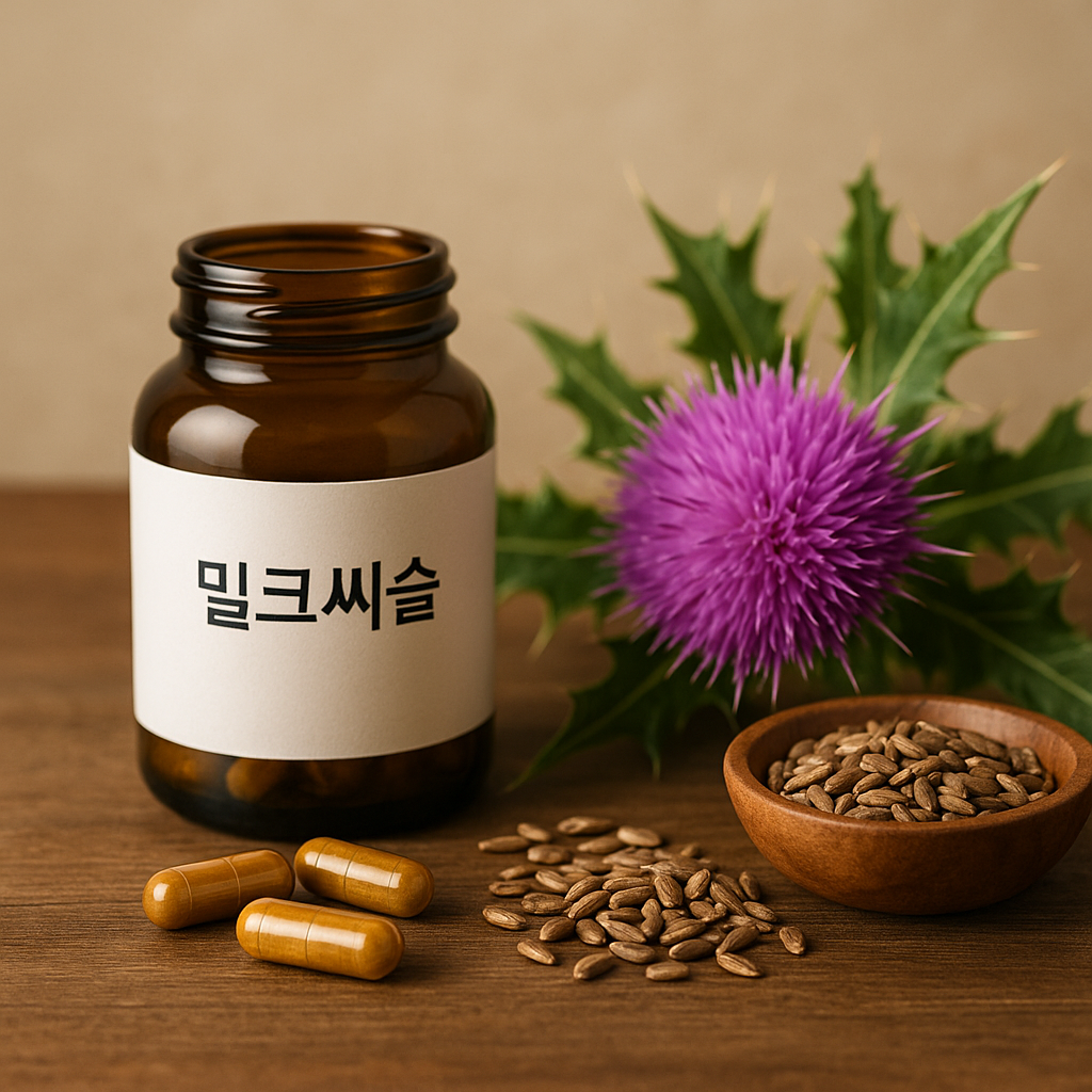 간건강에 좋은 밀크시슬