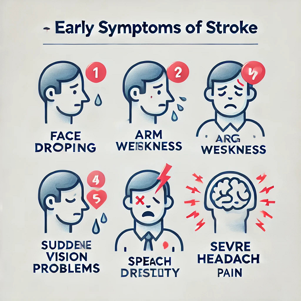 뇌졸중의 초기증상