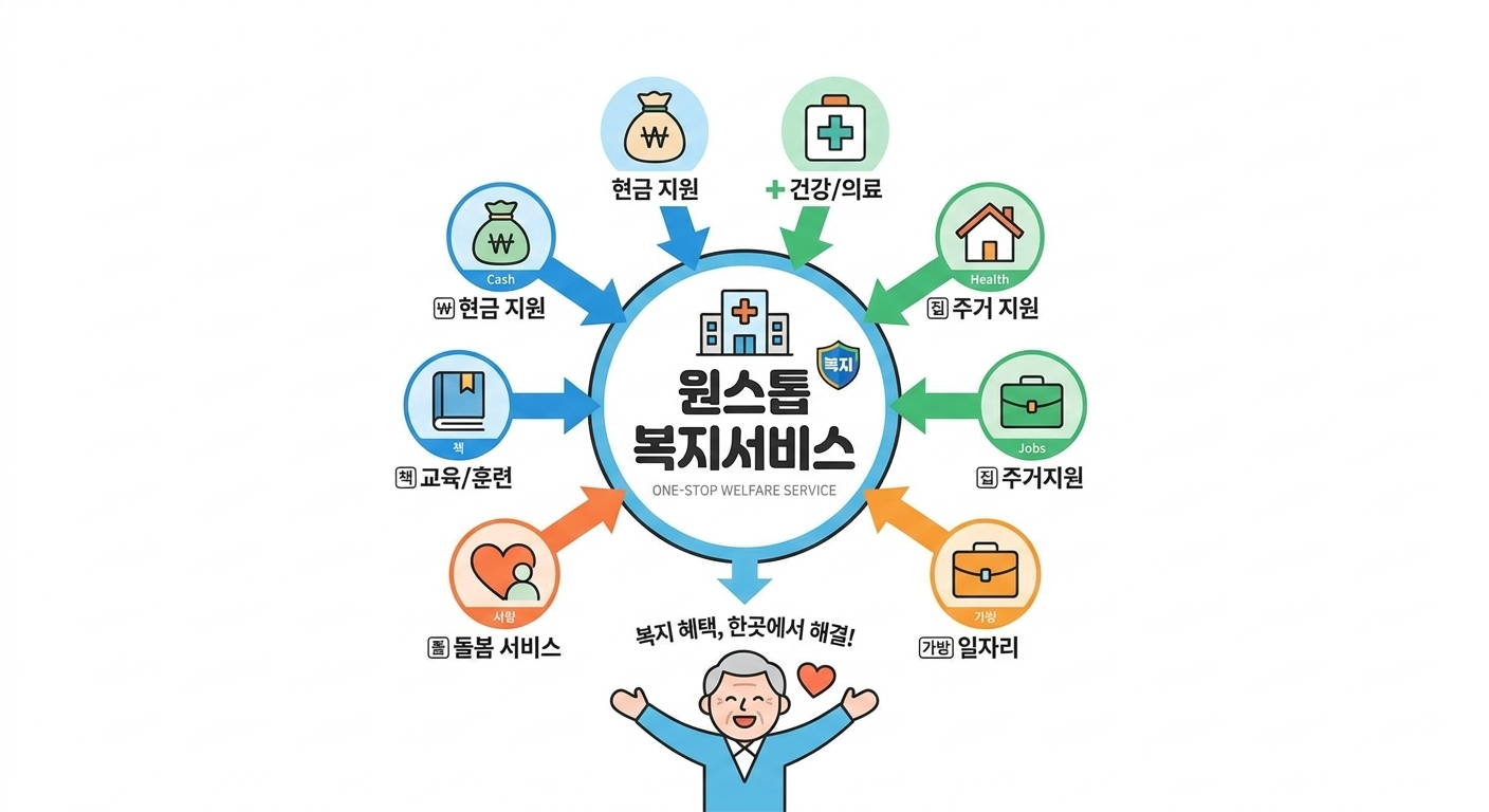 2026 원스톱 복지 서비스 인포그래픽