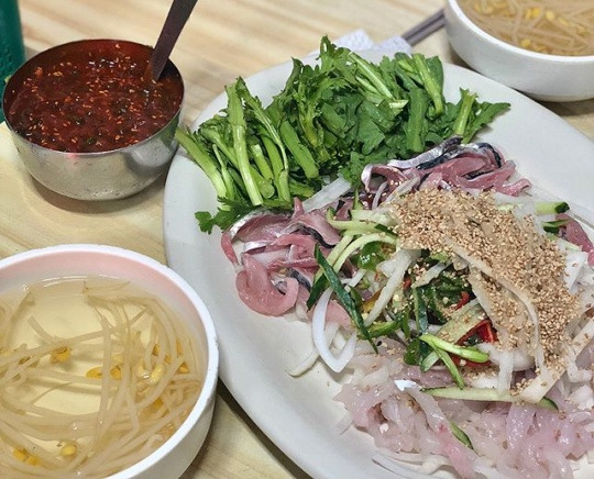 중구 충무로 물회 맛집, 영덕회식당