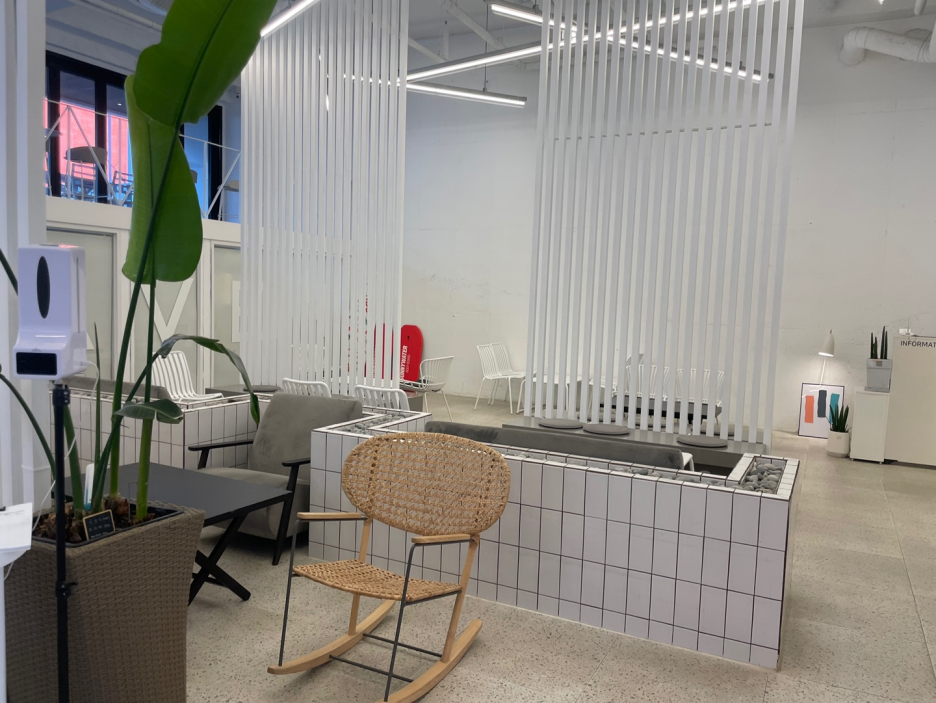 더헤이븐 리조트 커피숍 내부 사진