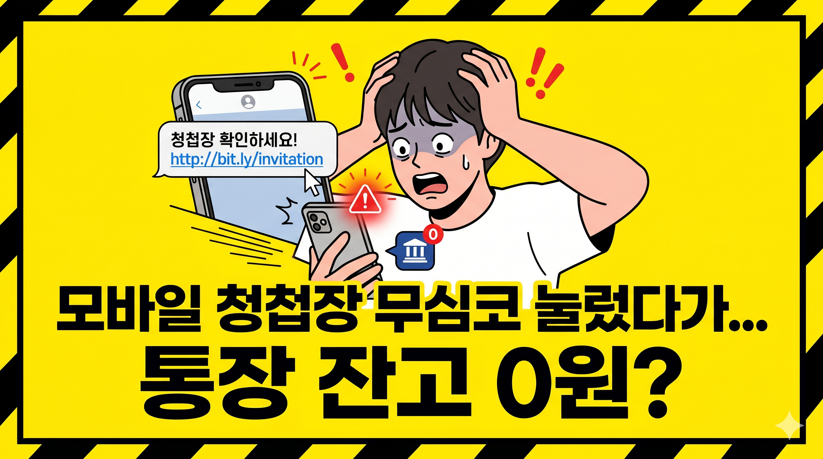 스미싱 1초 구별법과 스마트폰 필수 차단 설정