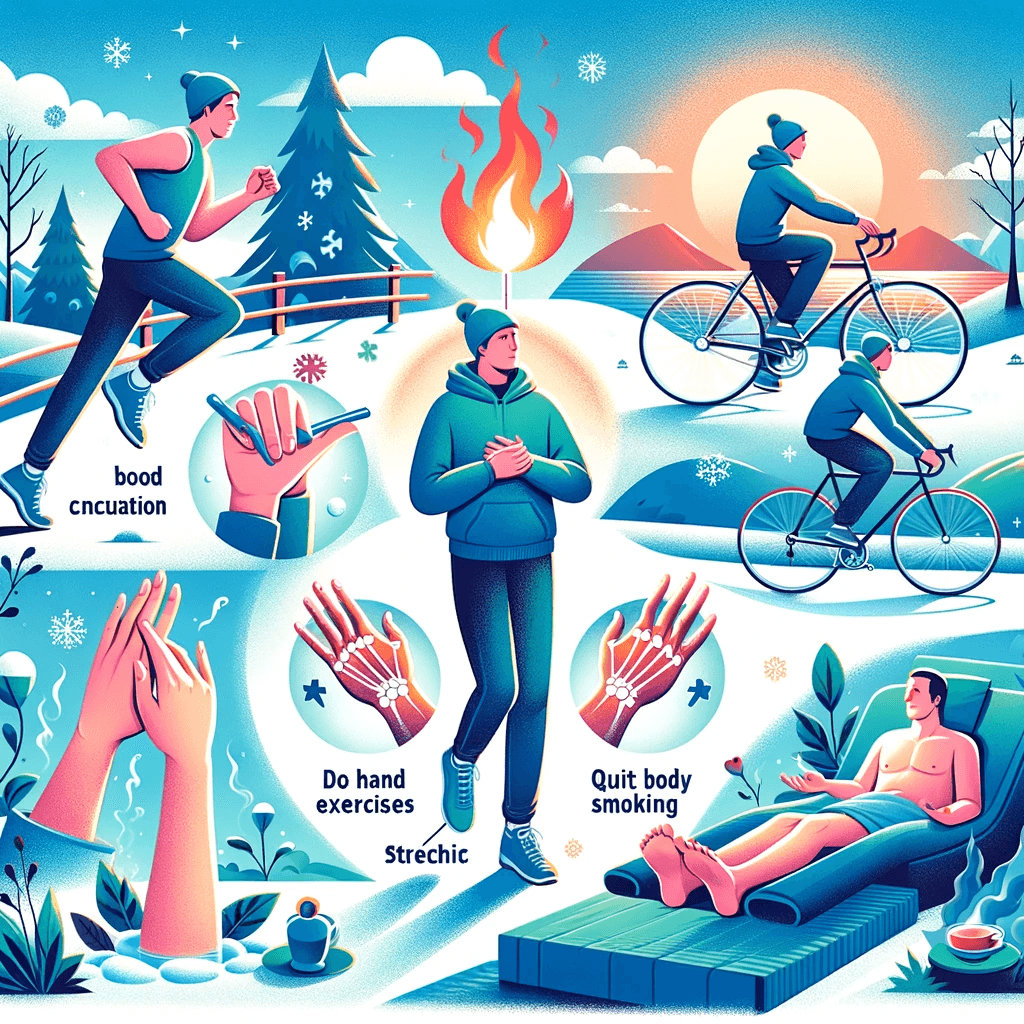 수족냉증 예방과 관리법 이미지
