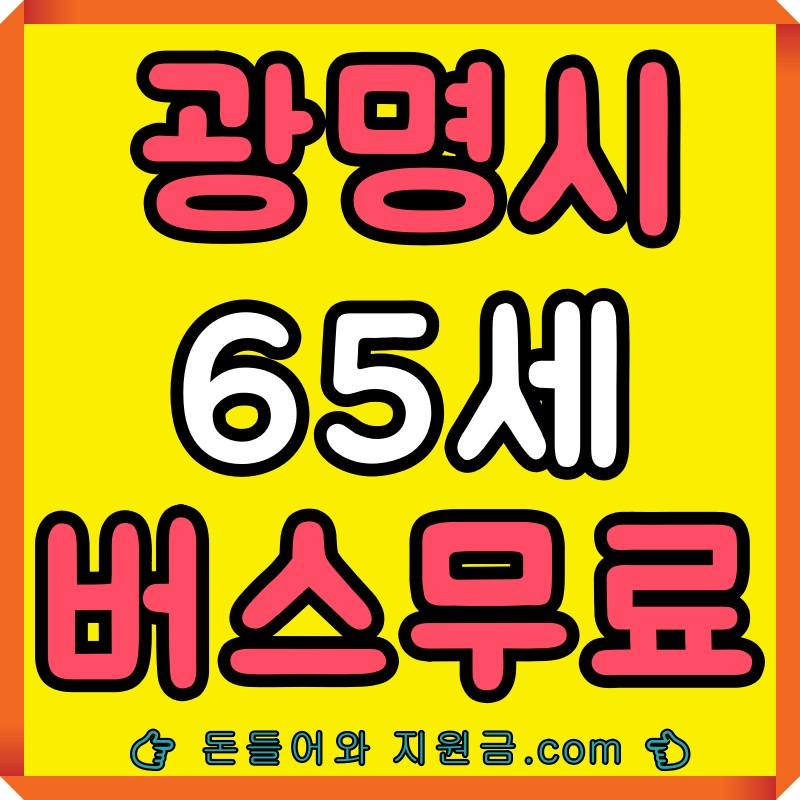 광명노인교통카드