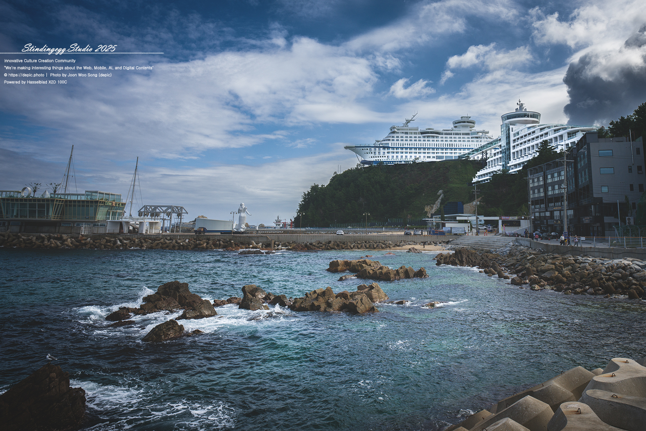 #강릉 #정동진 #바다 #해변 #배