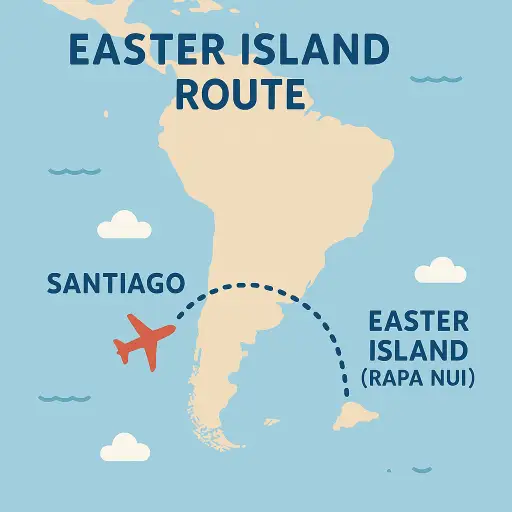 이스터 섬 가는 방법