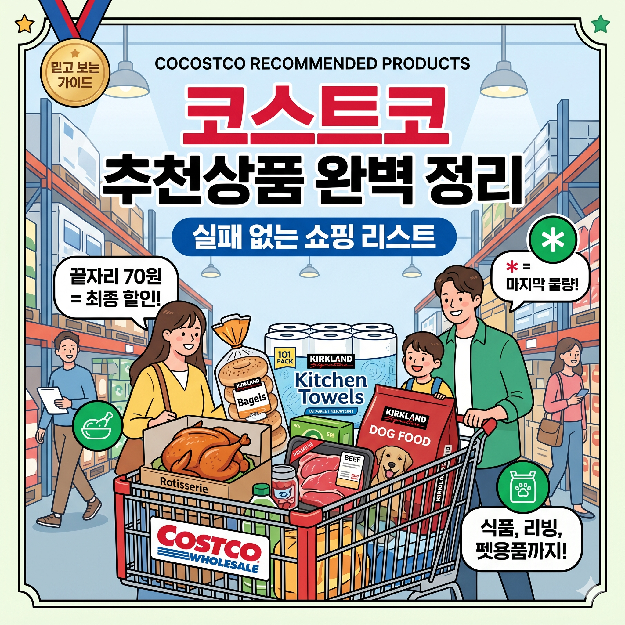 코스트코 추천상품 리스트: 실패 없는 쇼핑을 위한 필수템 정리