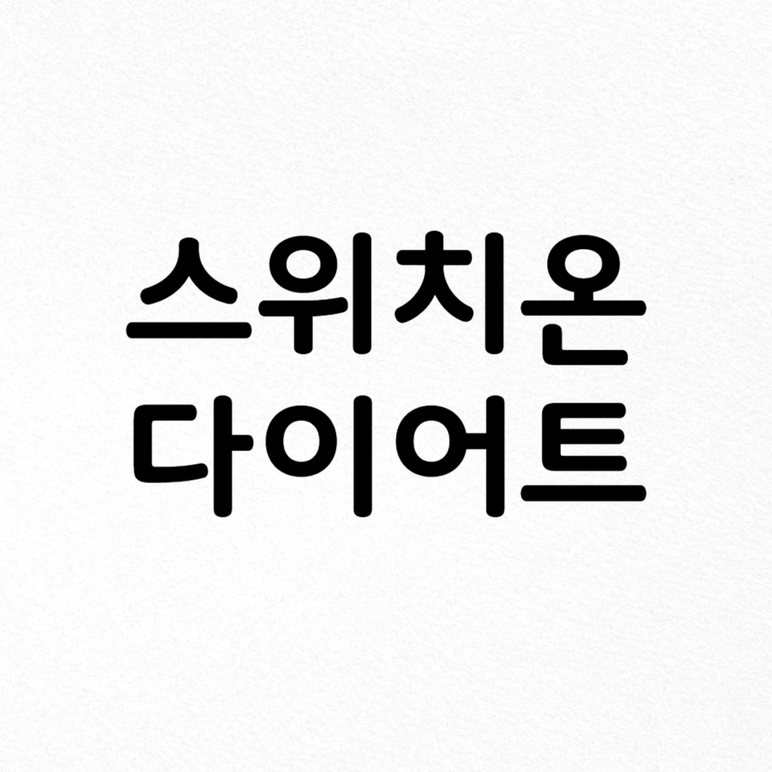 스위치온-다이어트