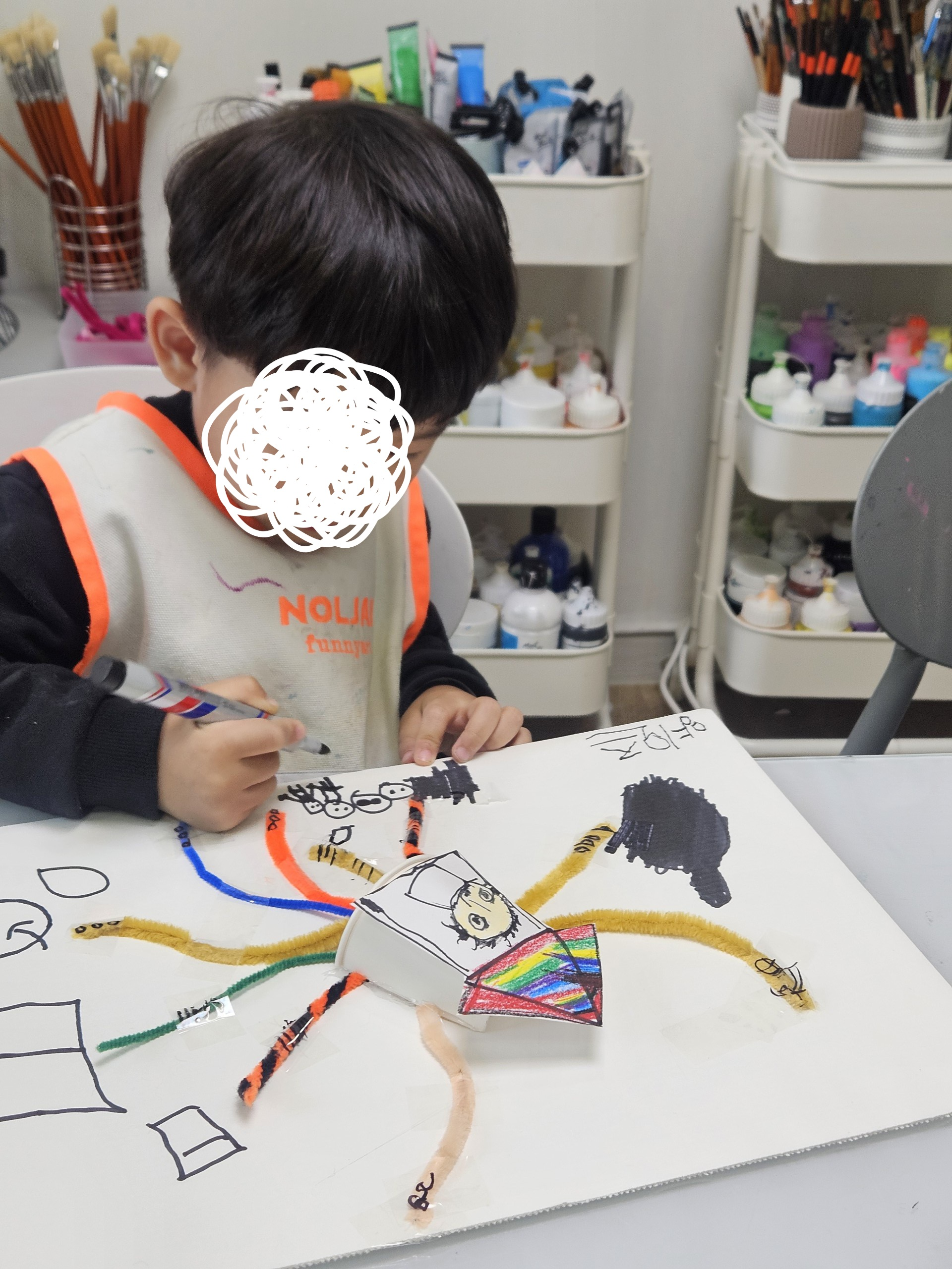 놀작미술 과정중심 미술학원