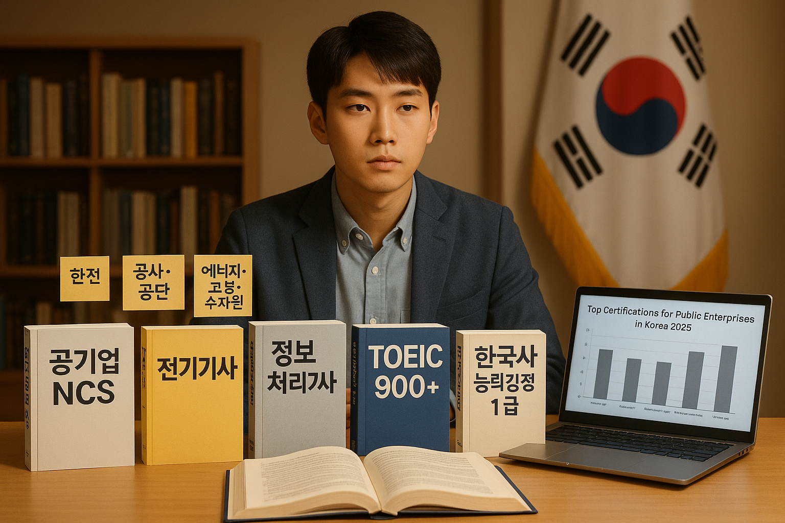 공기업 취업에 유리한 자격증 관련 사진