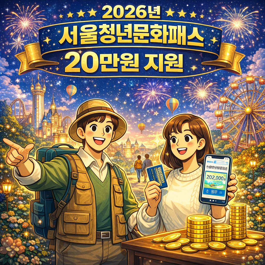 서울청년문화패스 신청방법, 대상 등 안내 2026년