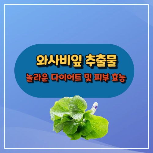 와사비잎 추출물