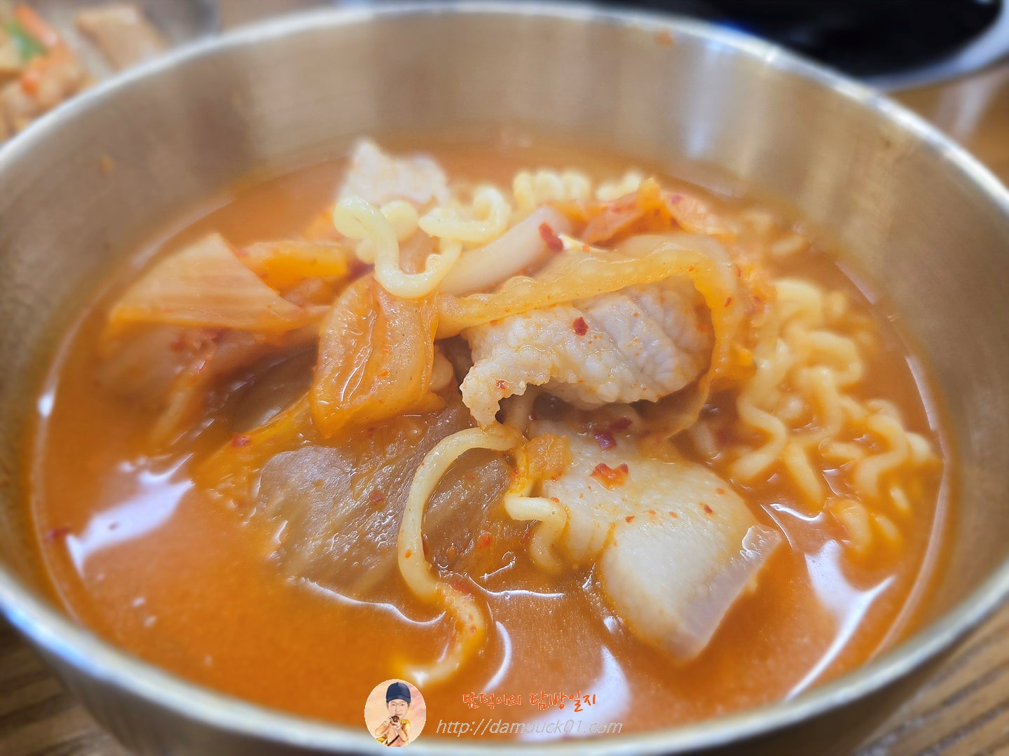 생고기 김치찌개