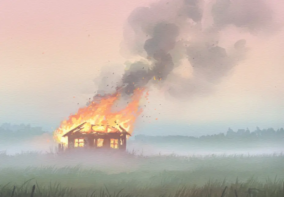 불에 타는 집 꿈 해몽