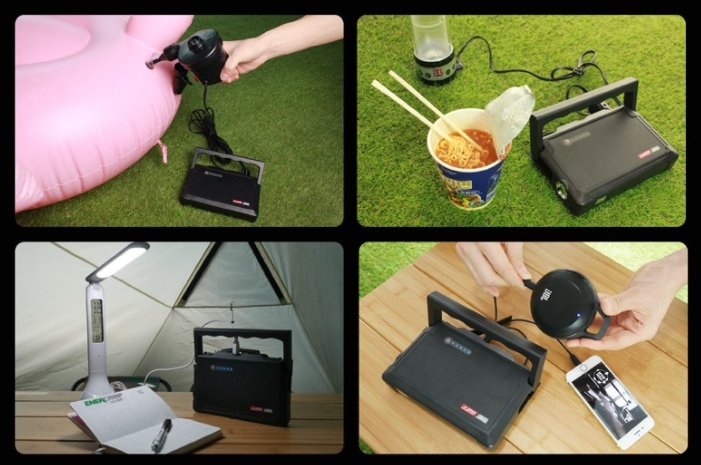 점프스타터의 다양한 사용