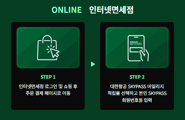 대한항공 현대면세점 이벤트