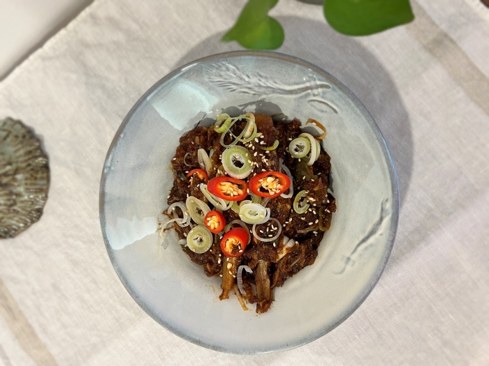 노가리 조림, 반건조 노가리 조림, 코다리 조림