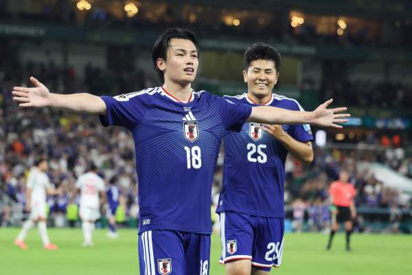 일본 튀니지 4-0 ❘ 우에다 아야세 2골 1도움 ❘ 월드컵 통산 1000번째 경기