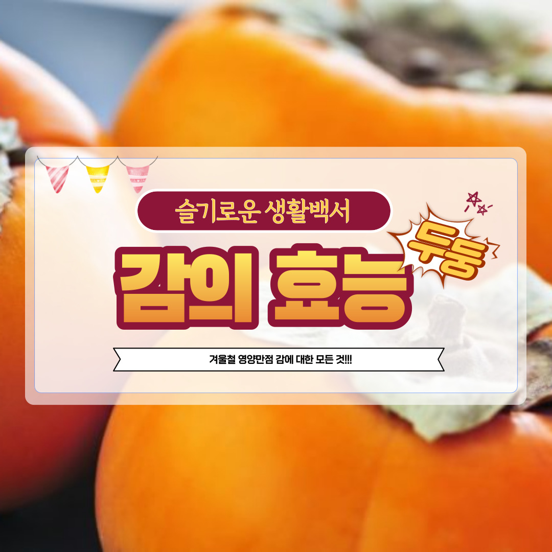 감의 효능