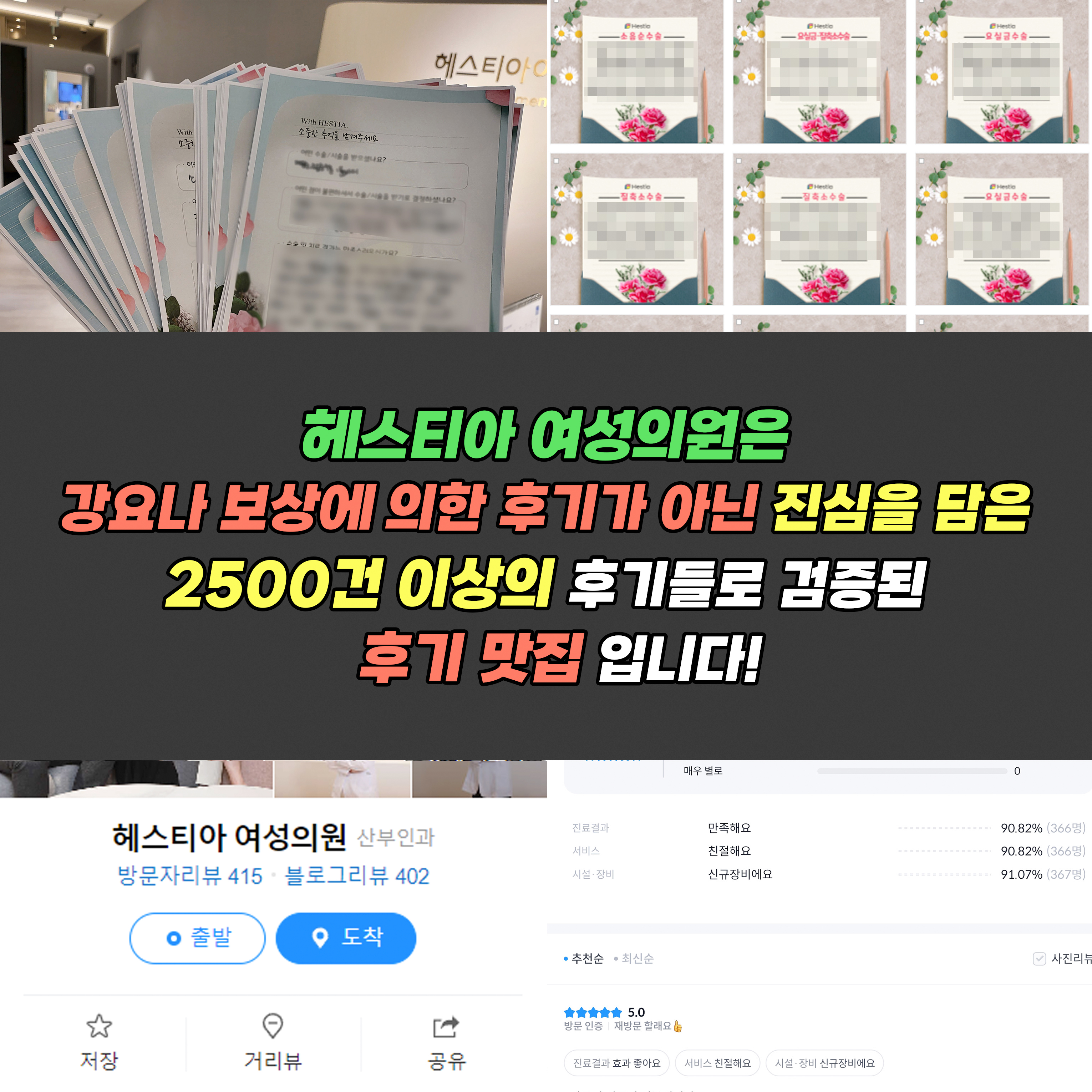 헤스티아여성의원 진심을 담은 2500건 이상의 후기들로 검증된 후기 맛집