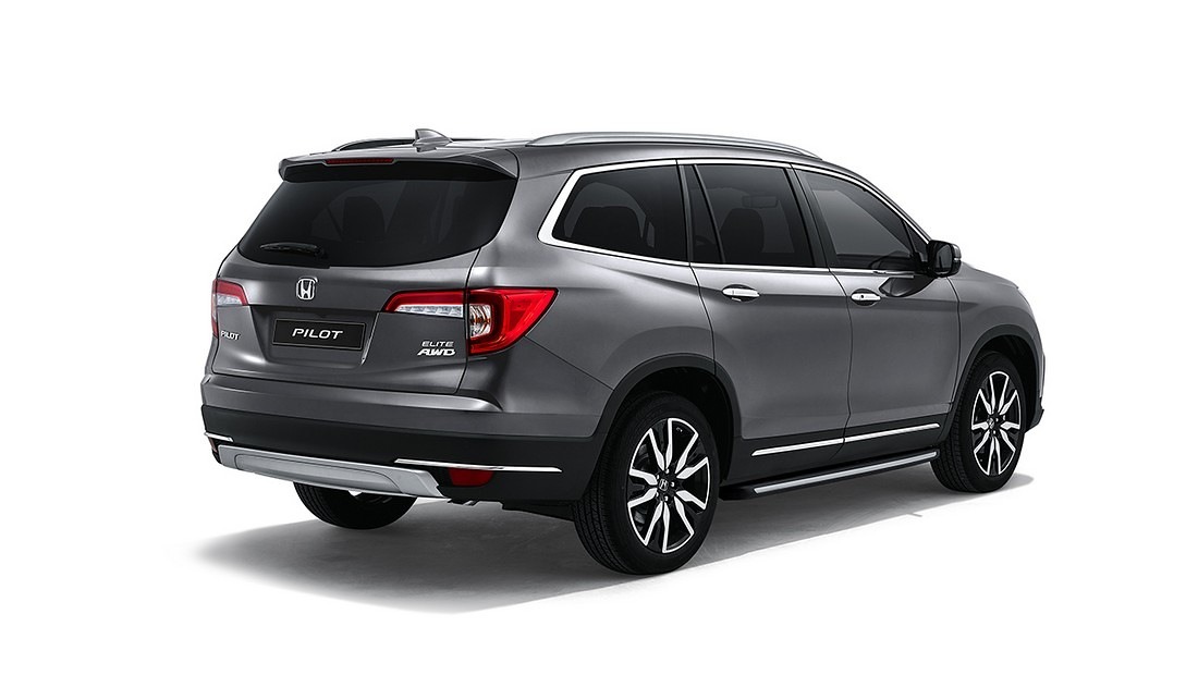 혼다 파일럿 쥐색 뒷면 사진