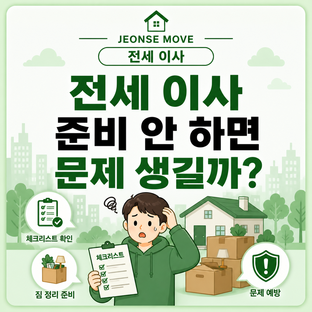전세 이사 체크리스트 보증금 반환 전입신고 단계별 준비 순서 안내