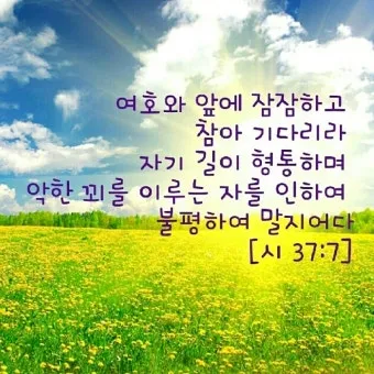 시편 77장 14절 읽기 - 주는 기사를 행하시는 하나님이시라 민족들 중에 주의 능력을 알리셨으며_13