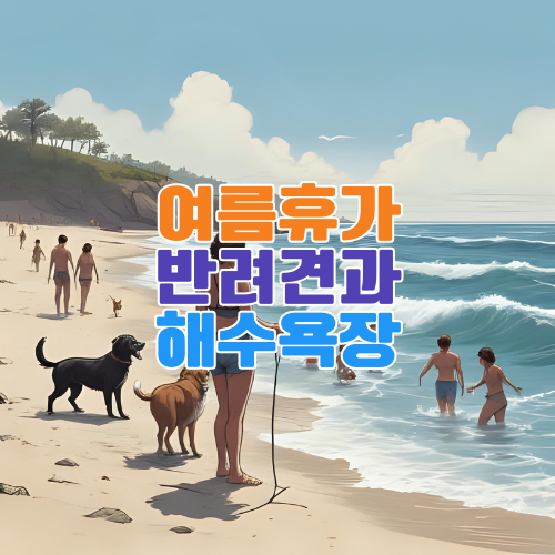 [여름휴가] 반려견과 함께 떠나는 해수욕장 추천 BEST 6
