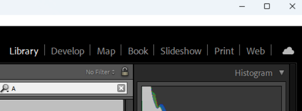 라이브러리 패널의 모듈 피커의 모습