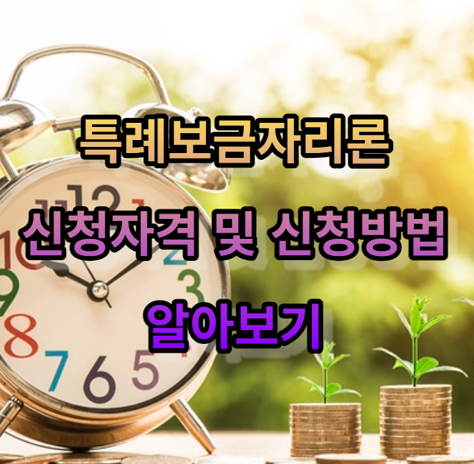 특례보금자리론 신청 바로가기