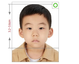 영유아 여권 사진 규격