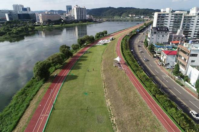 경상남도 진주시 평거파크골프장 소개