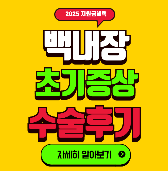 백내장 수술후기