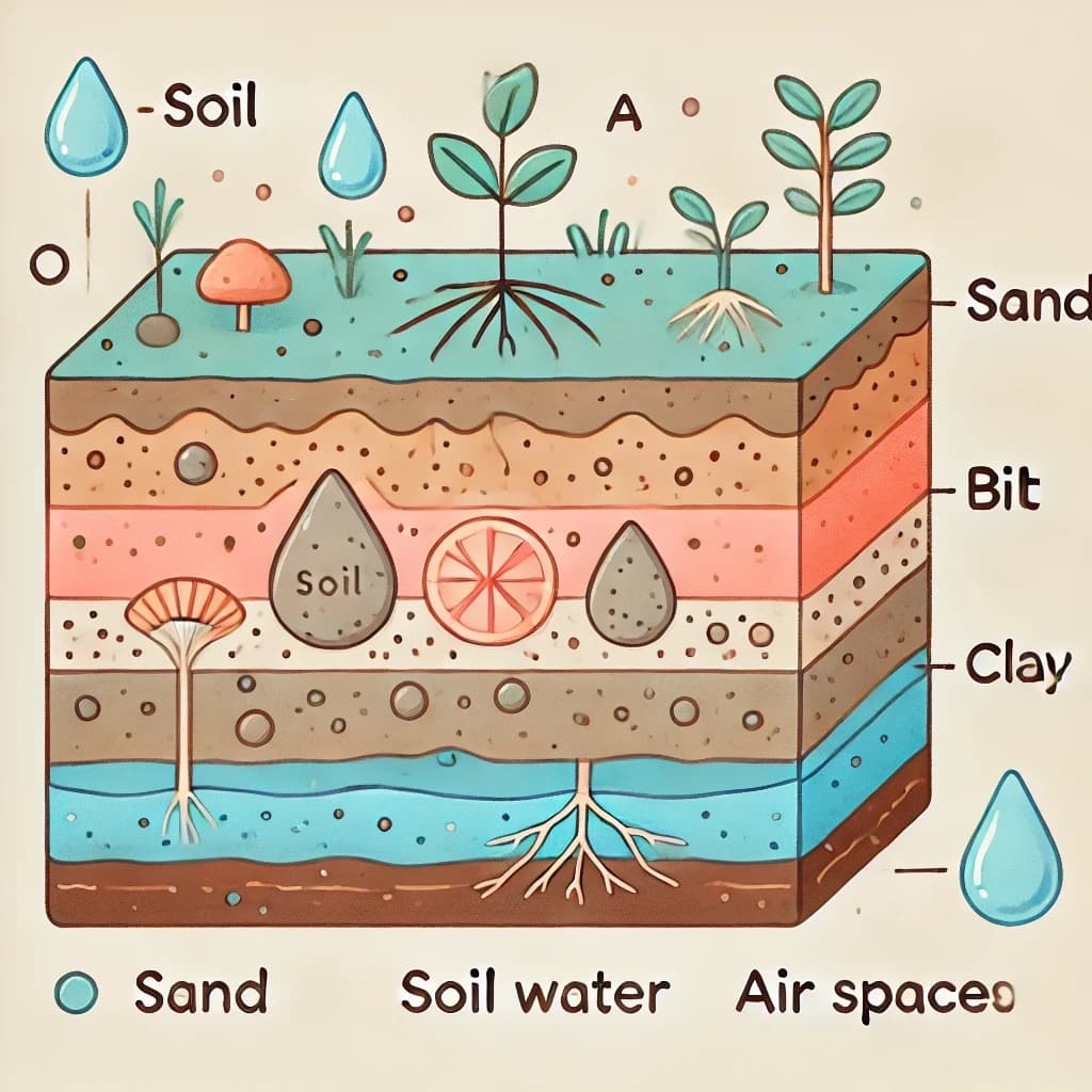 흙을 이루는 것들: 토양의 구성 성분과 물리적 특징 정리