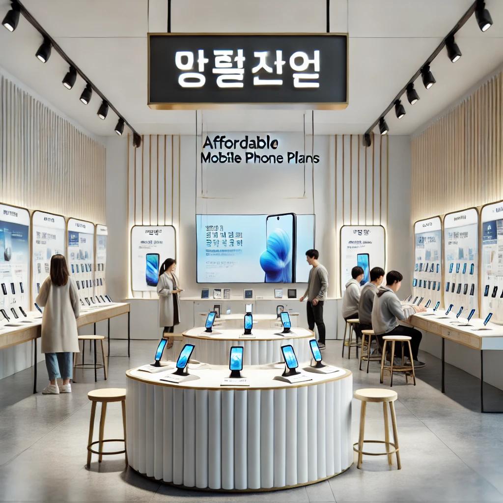 큰사람 알뜰폰홈페이지