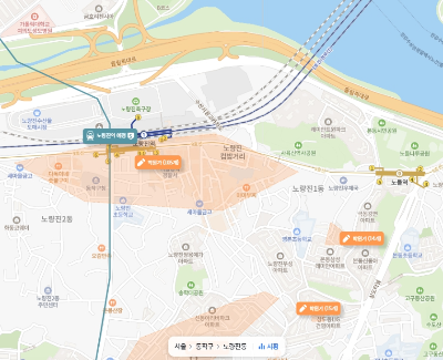 학원가