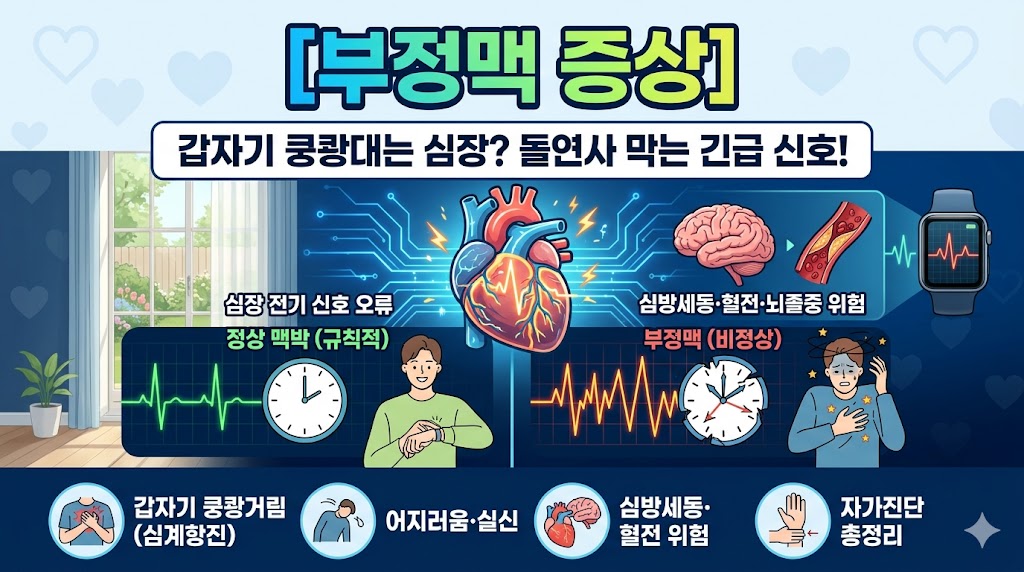 부정맥 증상