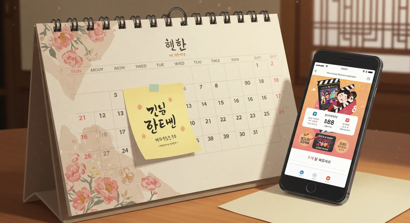 미리 좌석 확보 인기 영화는 개봉 전날 예매 필수! 주말, 공휴일은 빠르게 매진될 수 있음.