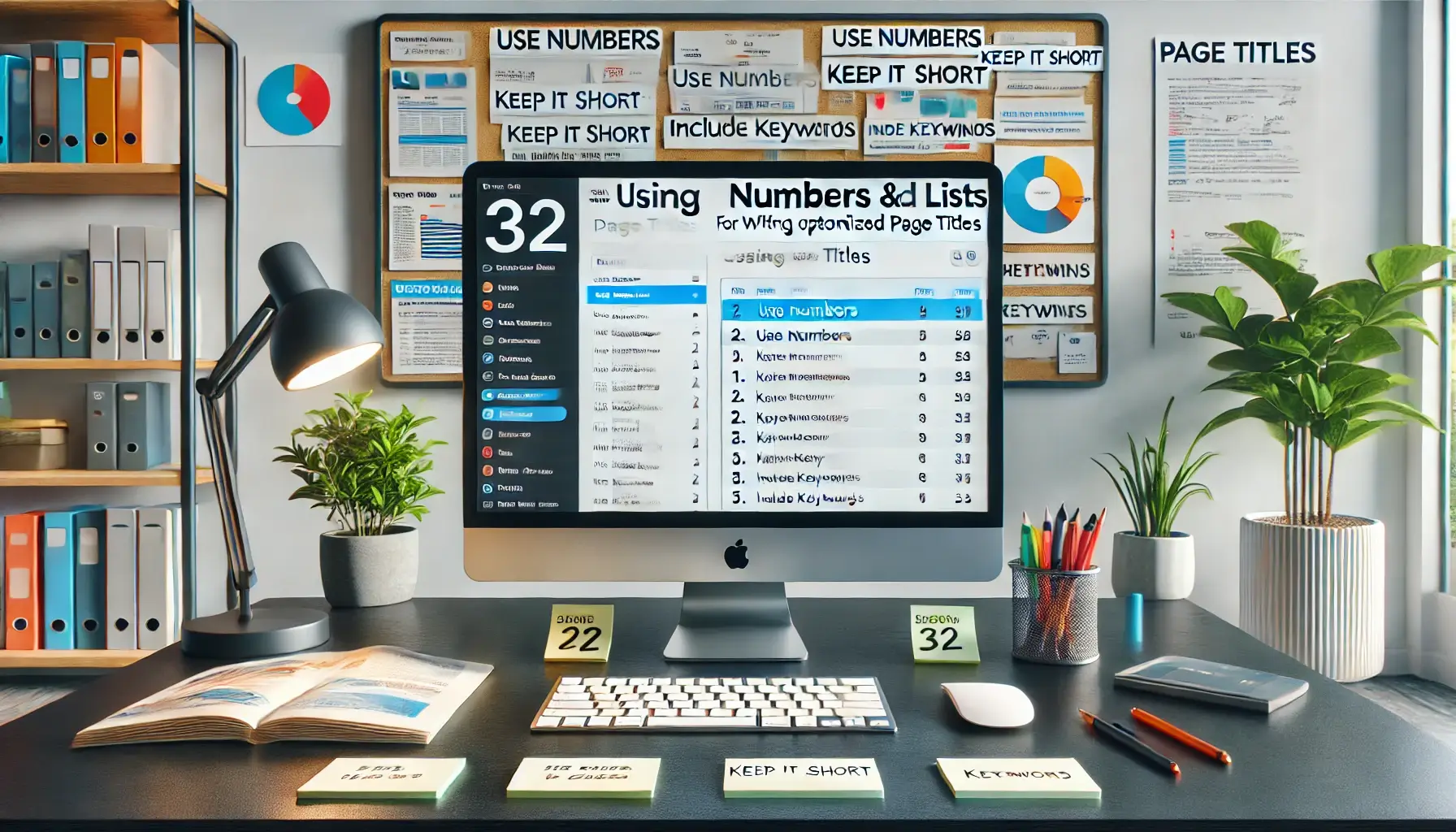 전체적인 분위기는 콘텐츠 생성 및 최적화에 집중된 전문적이고 몰입된 환경을 나타냅니다.