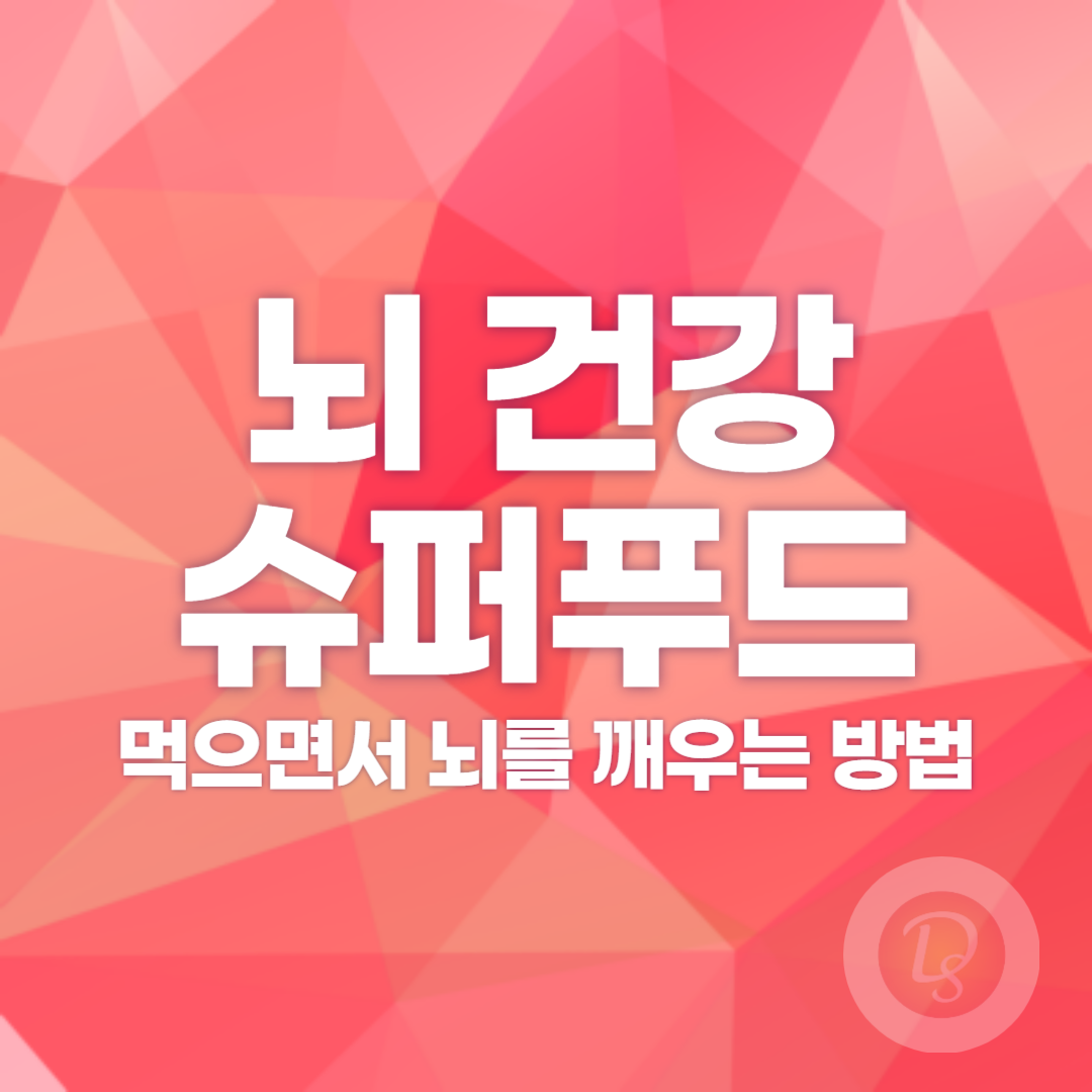 뇌 건강을 위한 슈퍼푸드
