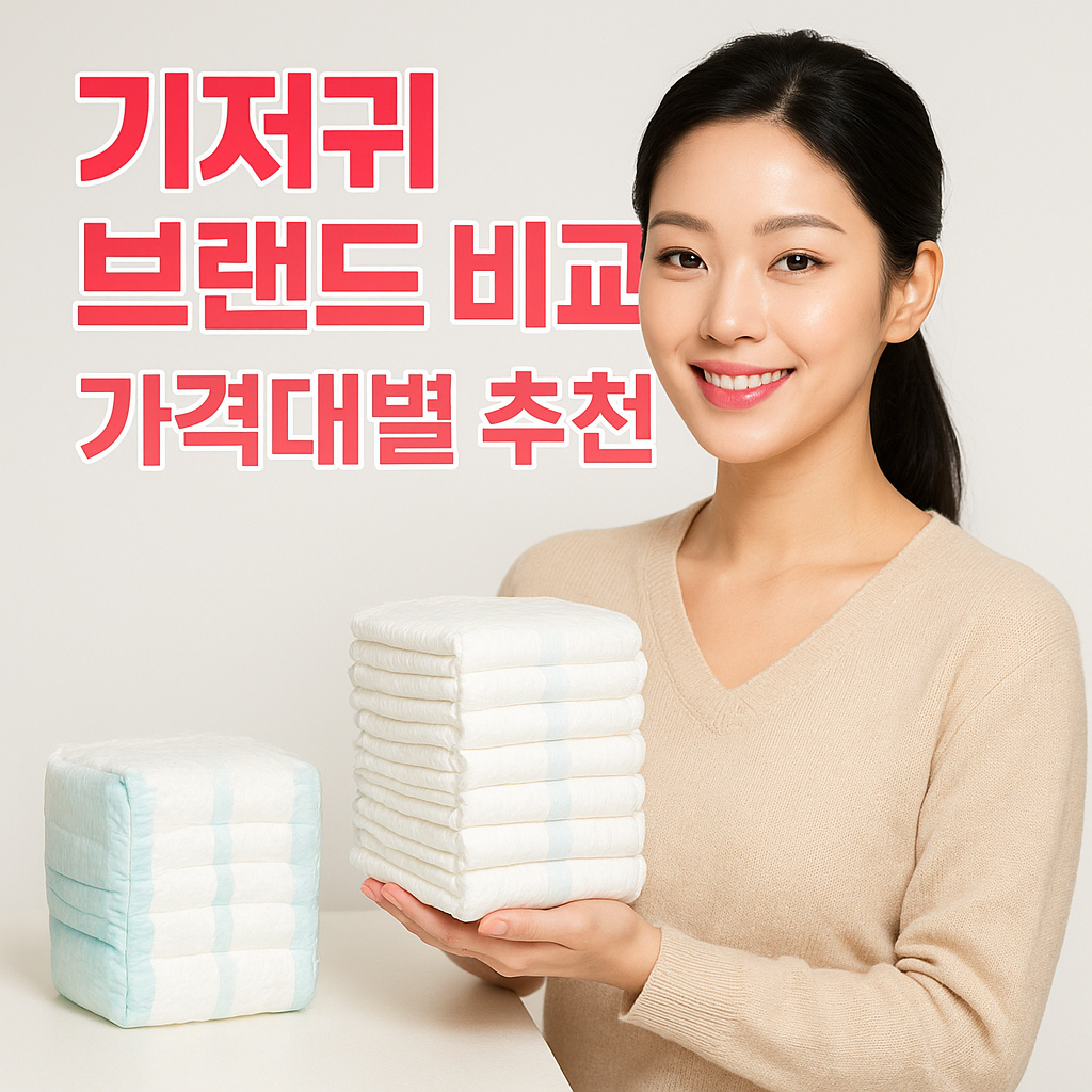 기저귀 브랜드 비교와 가격대별 추천