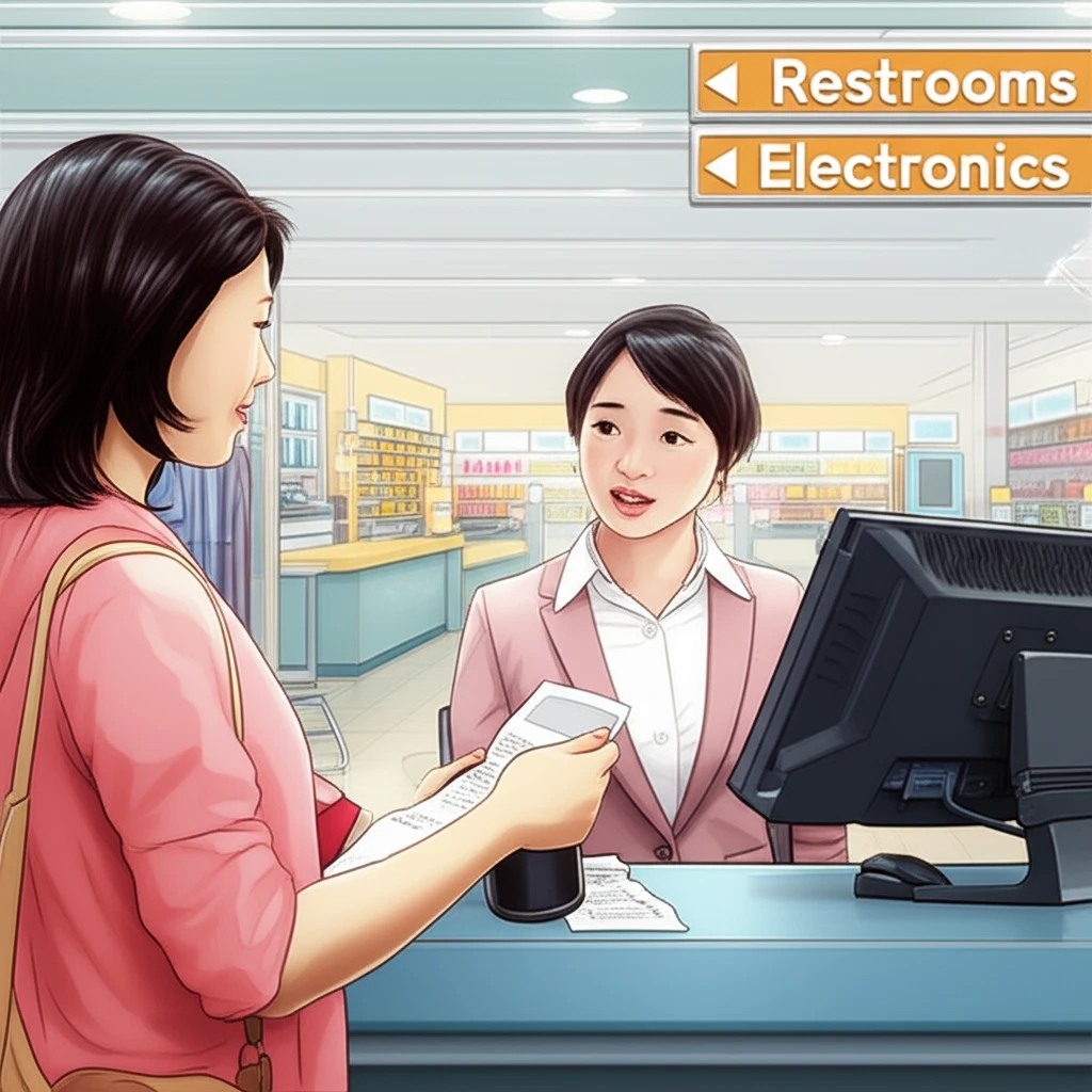 편의점 영어 회화: 외국인 응대 실전