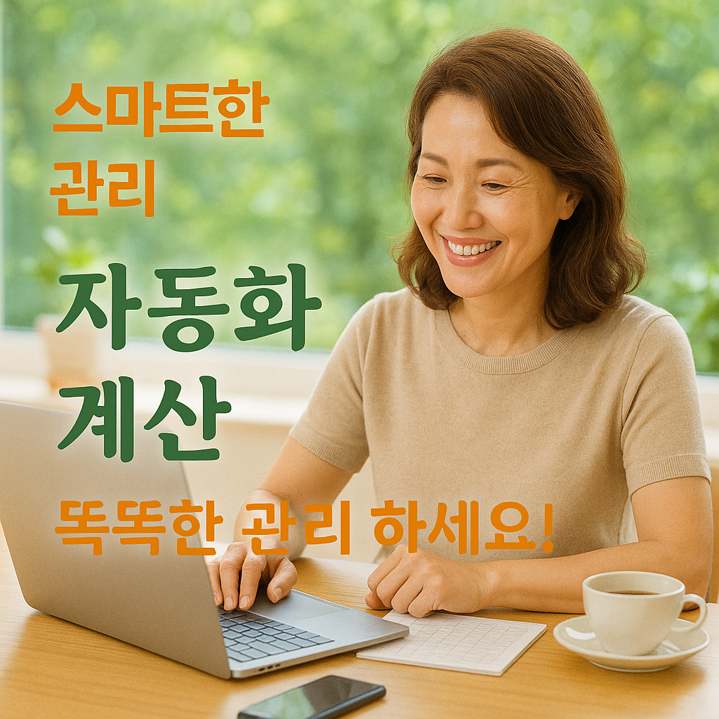 [7편] 중년 여성을 위한 스마트한 가계부 관리 비법 📒