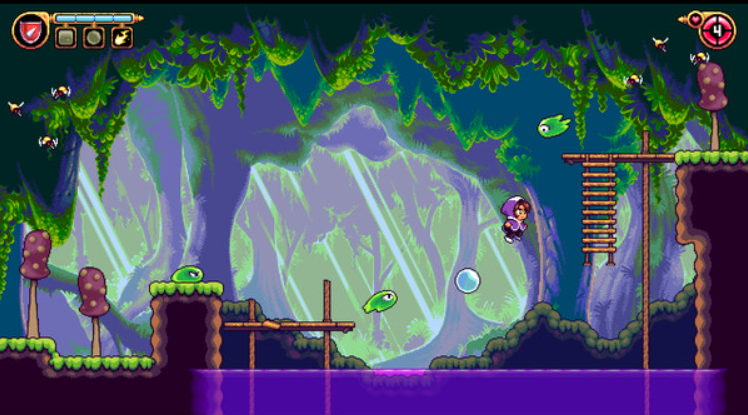 Alwa's Legacy 플레이 이미지