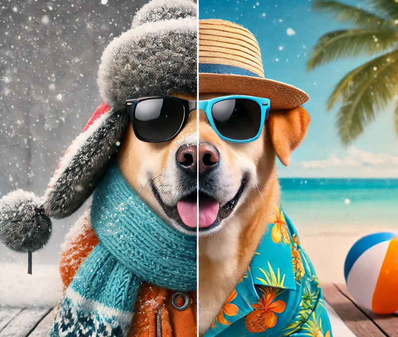 강아지 계절 별 필요한 용품 비교 분석 관련 사진