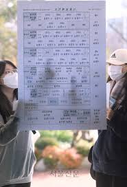 수능원서 접수기간