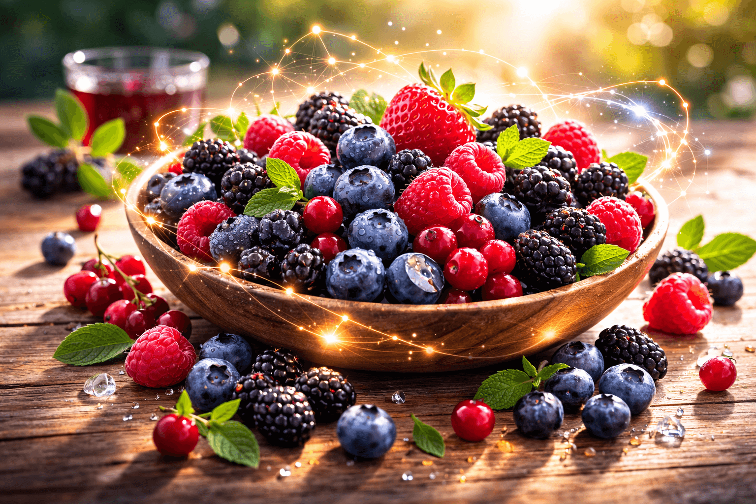 베리류 영양성분 분석 (안토시아닌, 폴리페놀, 비타민C)