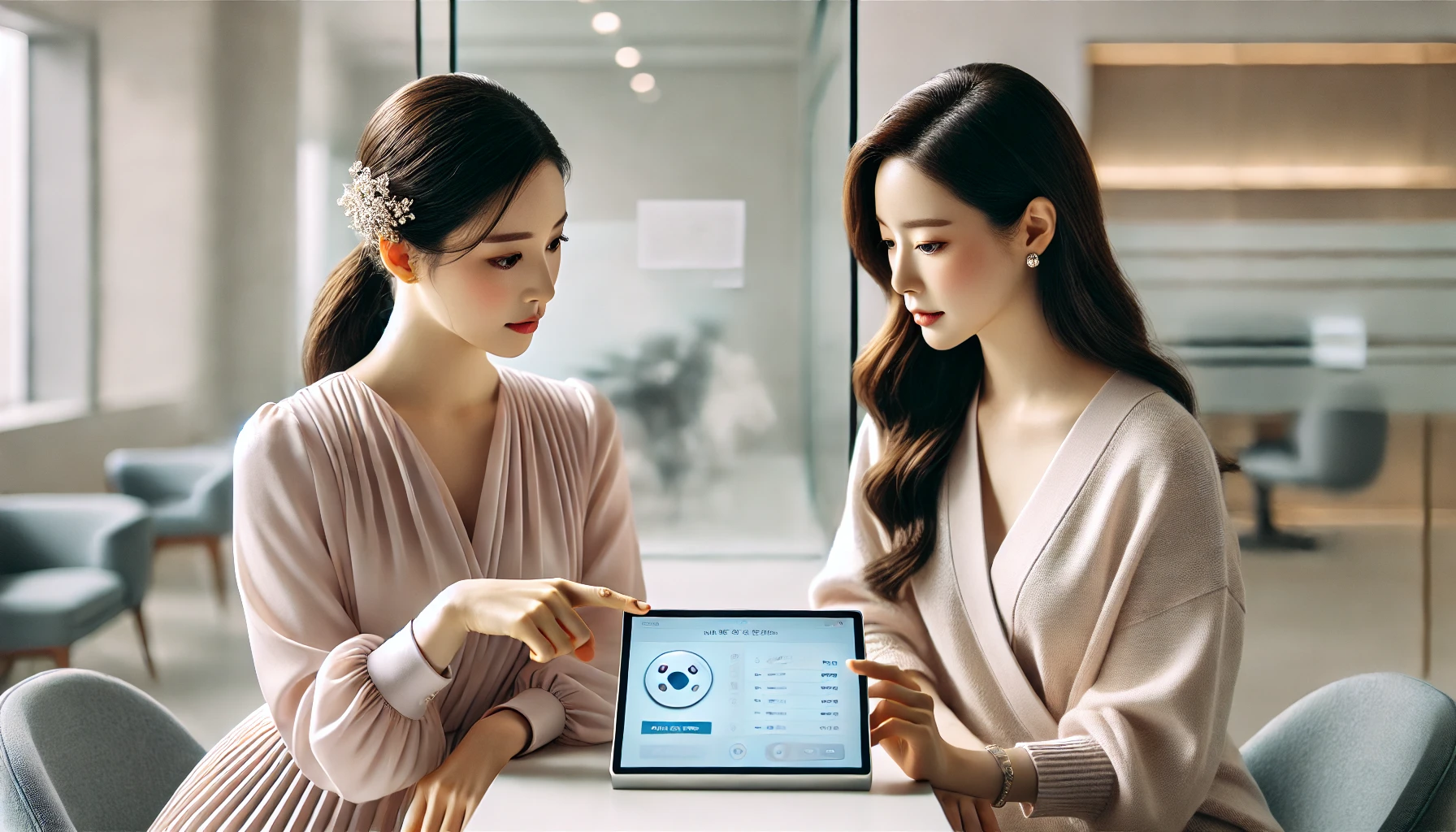 전자금융거래 주의사항 확인하는 이미지