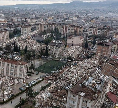 지진피해 현장 사진